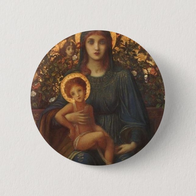 JESUS AND MARY BUTTON (Front)