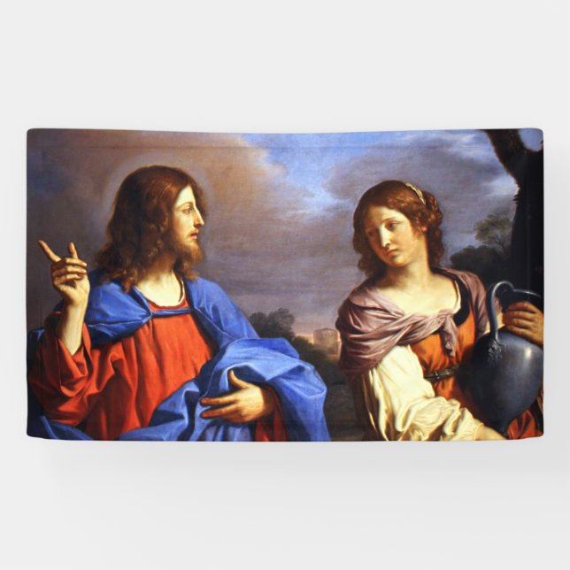 Jesus and Mary Magdalene Banner (Horizontal)