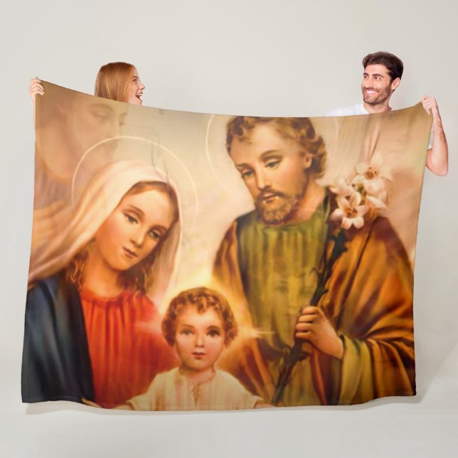 JESUS and MARY MAGDALENE Fleece Blanket (In Situ)