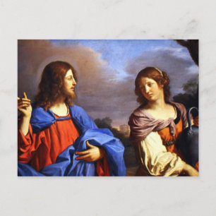 Jesus and Mary Magdalene Postcard