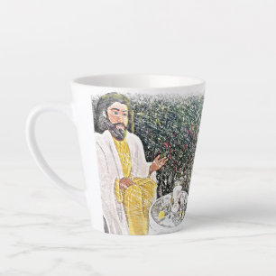 Jesus and Me With Coffee or Tea Latte Mug