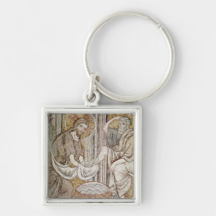 Jesus and St. Peter Keychain
