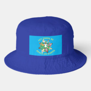 Jesus and the children of the world bucket hat