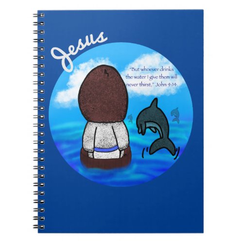 Jesus and The Dolphins with Background Notebook