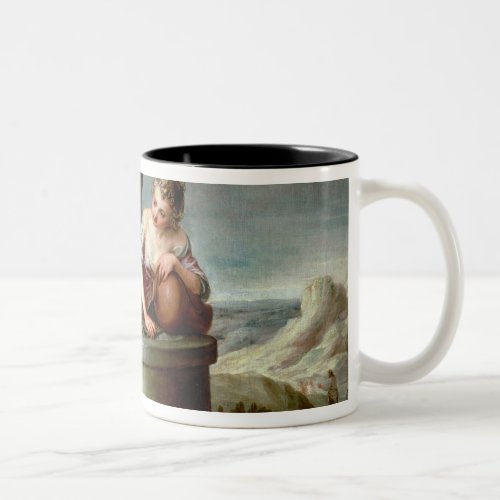 Jesus and the Samaritan Woman Two_Tone Coffee Mug