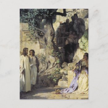 Jesus And The Sinners Postcard by dmorganajonz at Zazzle