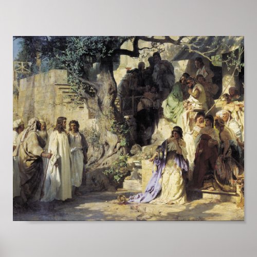 Jesus and the Sinners Poster