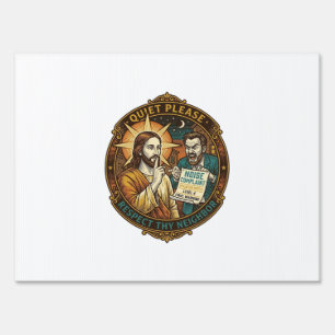 Jesus Angry Neighbor Noise Complaint Loud Party Co Sign