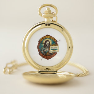Jesus Annoying Accept Cookies Pop Up Internet Brow Pocket Watch