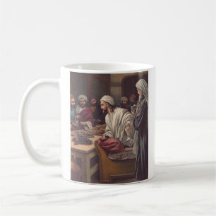 Jesus anointed in Bethany Coffee Mug