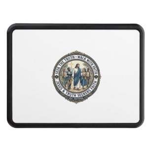 Jesus Apologetics Theology Nerd Shirt Faith Based  Hitch Cover