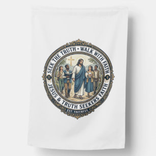 Jesus Apologetics Theology Nerd Shirt Faith Based  House Flag