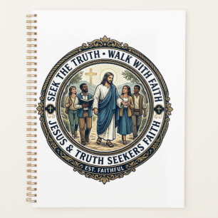 Jesus Apologetics Theology Nerd Shirt Faith Based Planner