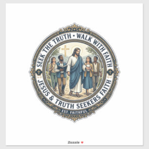Jesus Apologetics Theology Nerd Shirt Faith Based Sticker