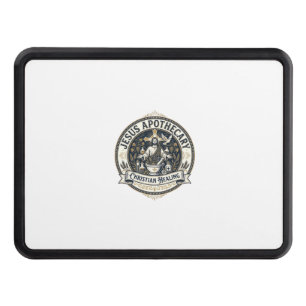 Jesus Apothecary Christian Healing Jesus Apothecar Hitch Cover