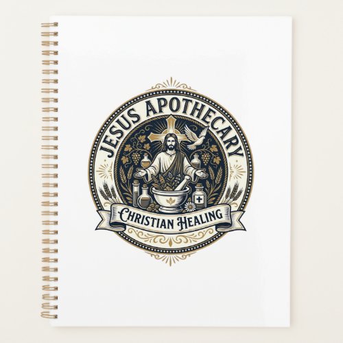 Jesus Apothecary Christian Healing Jesus Apothecar Planner