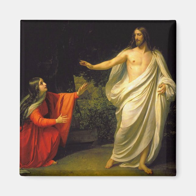 Jesus appears to Mary Magdalene Magnet (Front)