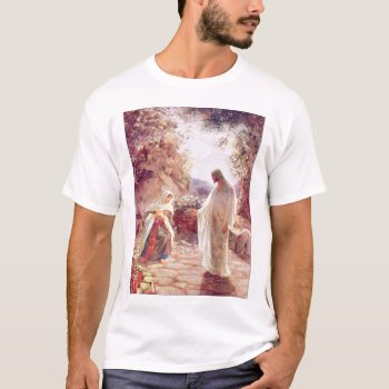 Jesus Appears To Mary Magdalene T-shirt by stargiftshop at Zazzle