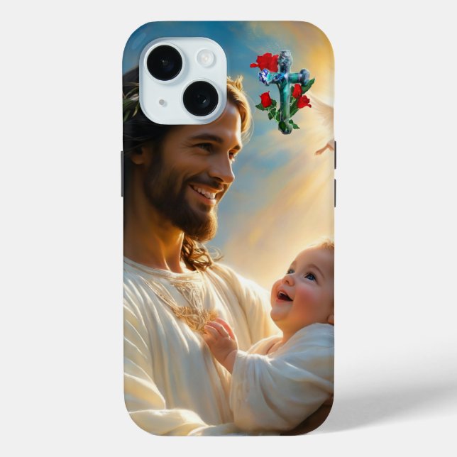 Jesus art Case-Mate iPhone case (Back)