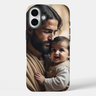 Jesus art iPhone 16 plus case
