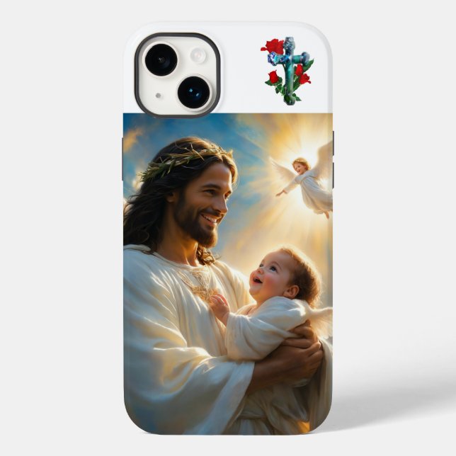 Jesus art Case-Mate iPhone case (Back)