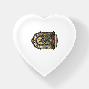 Jesus Art Deco Gospel Jesus Art Deco Christian Fai Paperweight