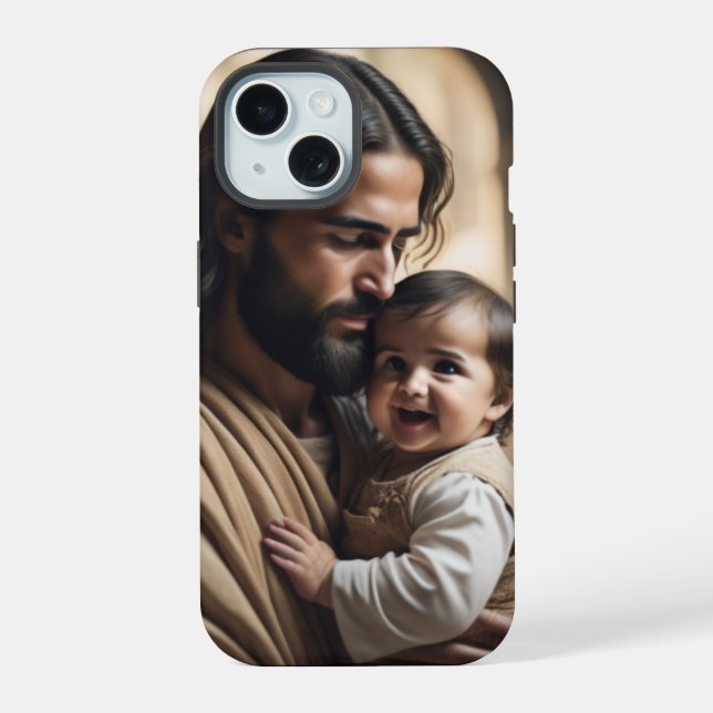 Jesus art iphone case (Back)