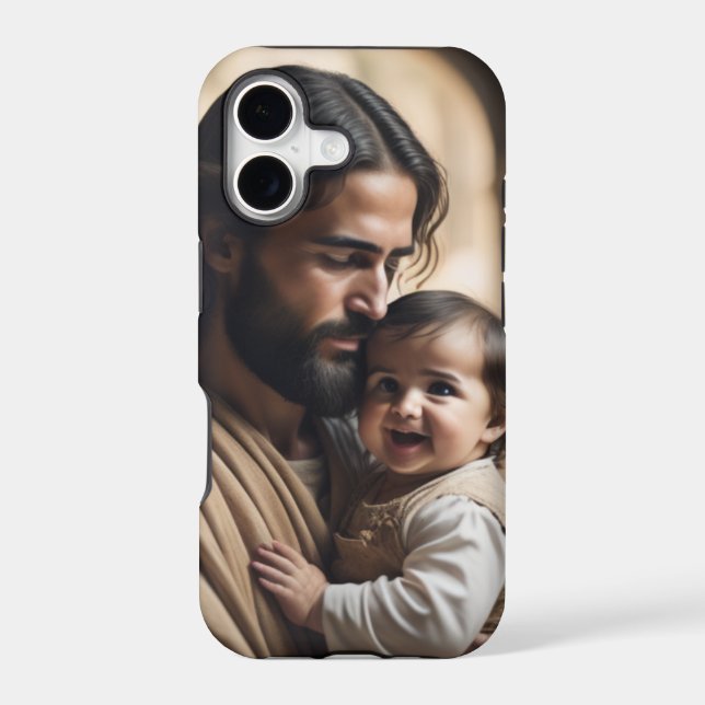 Jesus art iphone case (Back)