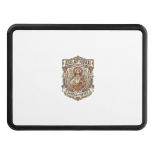 Jesus Art Nouveau Sacred Poster Jesus Art Nouveau Hitch Cover