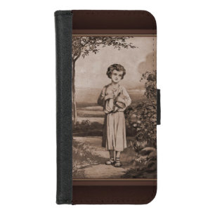 Jesus As A Boy iPhone 8/7 Wallet Case