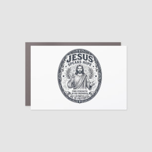 Jesus ASL Deaf Community Inclusion Shirt Christian Car Magnet