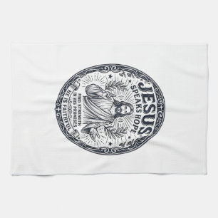 Jesus ASL Deaf Community Inclusion Shirt Christian Kitchen Towel