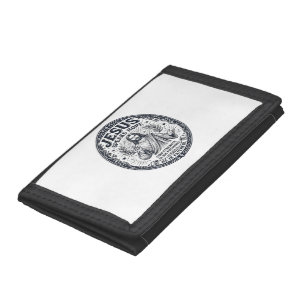 Jesus ASL Deaf Community Inclusion Shirt Christian Trifold Wallet