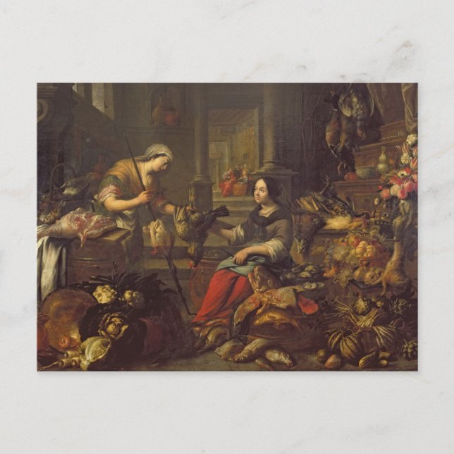 Jesus at the Home of Martha and Mary 2 Postcard (Front)