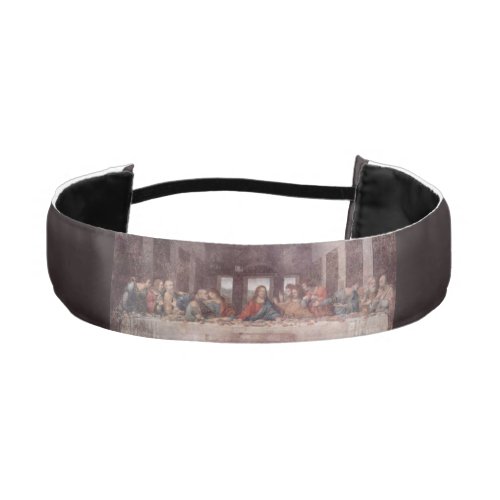 Jesus at The Last Supper Leonardo da Vinci Athletic Headband