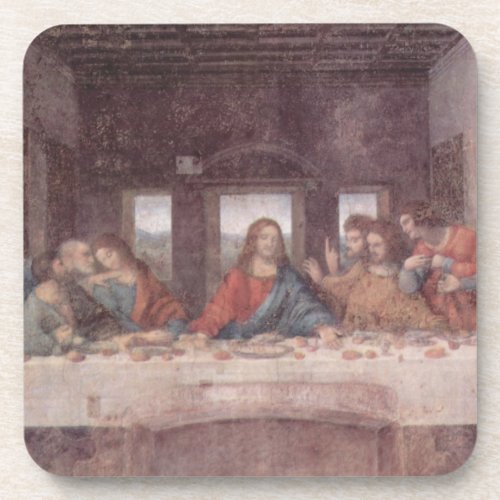 Jesus at The Last Supper Leonardo da Vinci Beverage Coaster