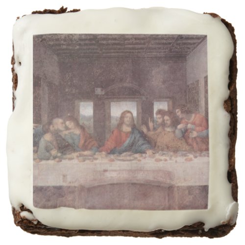 Jesus at The Last Supper Leonardo da Vinci Brownie