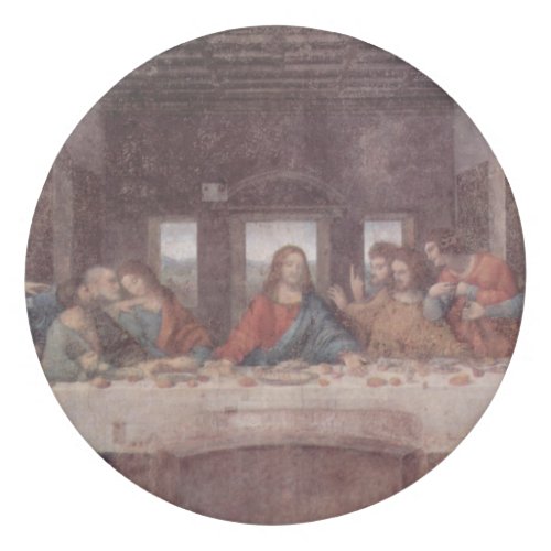 Jesus at The Last Supper Leonardo da Vinci Eraser