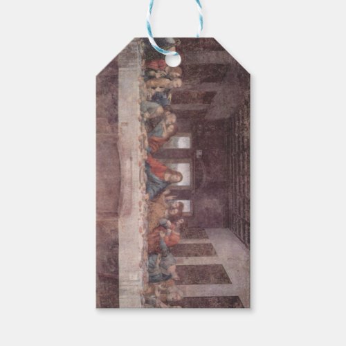 Jesus at The Last Supper Leonardo da Vinci Gift Tags