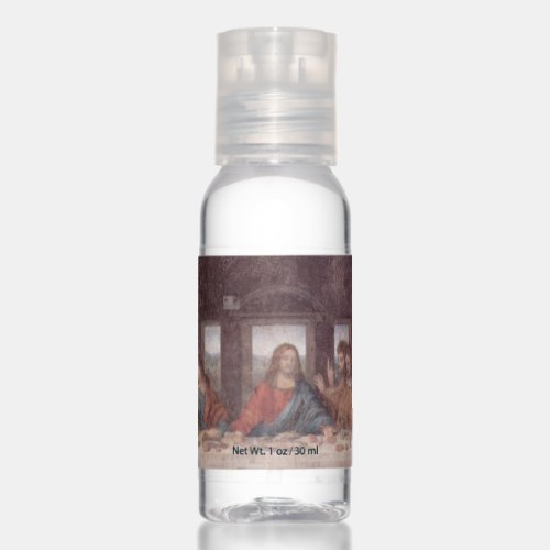 Jesus at The Last Supper Leonardo da Vinci Hand Sanitizer