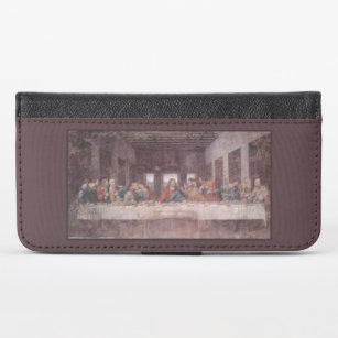 Jesus at The Last Supper, Leonardo da Vinci iPhone X Wallet Case