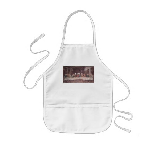 Jesus at The Last Supper Leonardo da Vinci Kids Apron