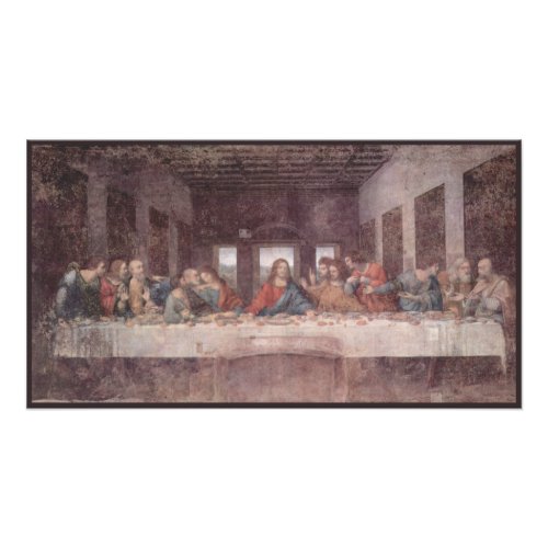 Jesus at The Last Supper Leonardo da Vinci Photo Print