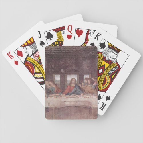 Jesus at The Last Supper Leonardo da Vinci Playing Cards