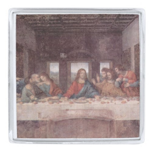 Jesus at The Last Supper Leonardo da Vinci Silver Finish Lapel Pin