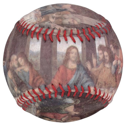 Jesus at The Last Supper Leonardo da Vinci Softball