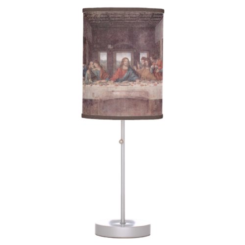 Jesus at The Last Supper Leonardo da Vinci Table Lamp