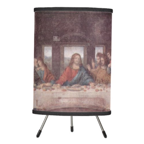 Jesus at The Last Supper Leonardo da Vinci Tripod Lamp