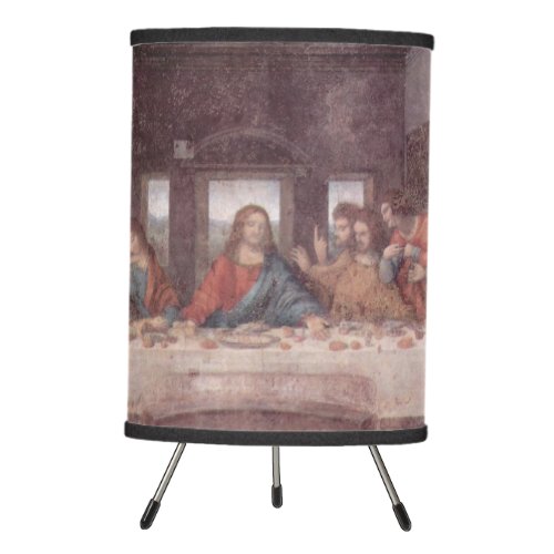 Jesus at The Last Supper Leonardo da Vinci Tripod Lamp