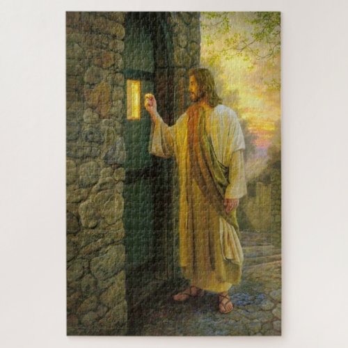 Jesus At Your Door Vintage  Jigsaw Puzzle